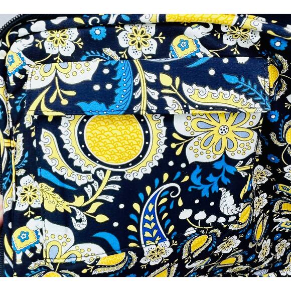 Vera Bradley Ellie Blue Laptop Sleeve Retired 2012 - Picture 7 of 10